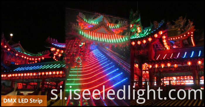 DMX LED strip outdoor